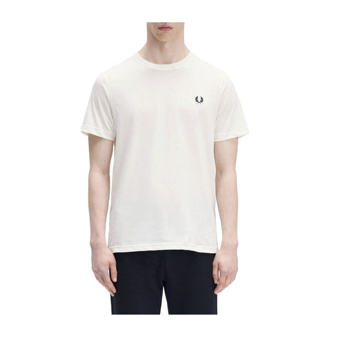 Fred Perry T-shirt T-shirt Uomo Crew Neck con ricamo M P25 - FRED PERRYM1600 - 129 - M - Francavilla Moda